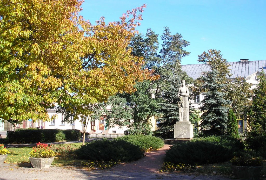 Park i pomnik Marii Konopnickiej