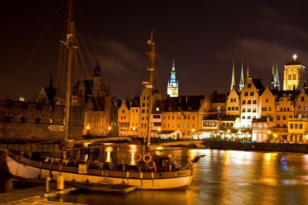 Gdańsk - Zima 2011 - Żagłówka (kołysząca się) dla Szuwarka na poszukiwanie wiosny