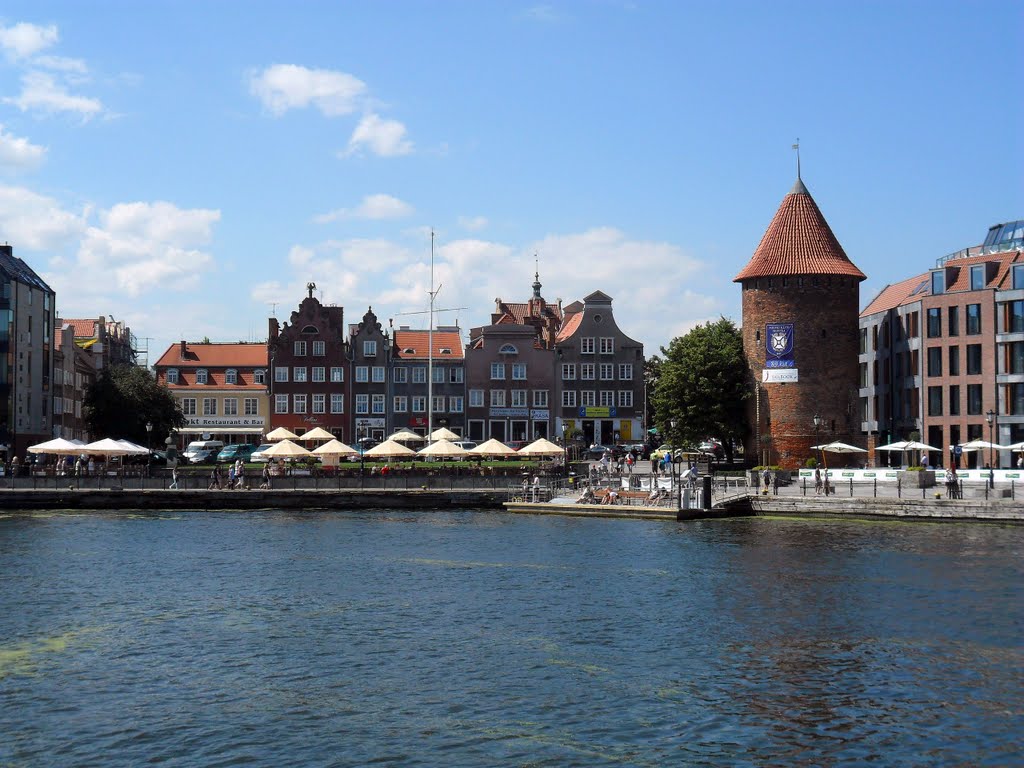 Targ Rybny, Baszta Łabędź i Hotel Hilton