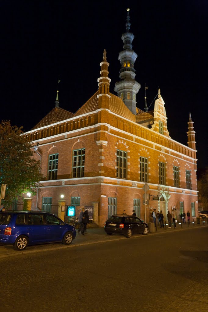 Gdańsk nocą