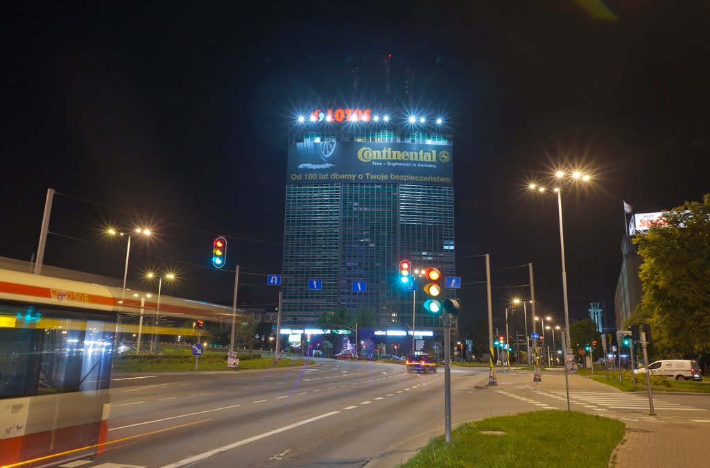 Gdańsk nocą