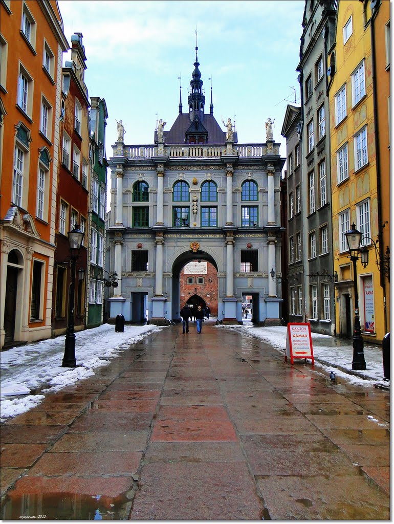 Gdańsk. Złota brama.[ks]