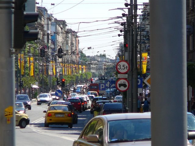 Świętojańska, widok w kierunku południowym/ view to the S