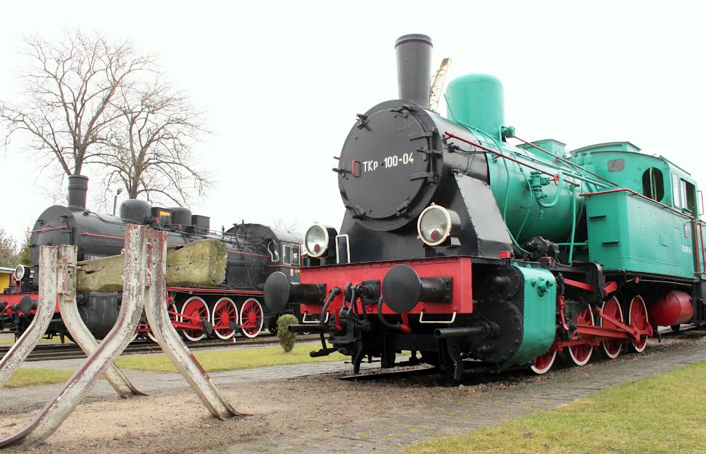 KOŚCIERZYNA (PL): Open Air Rail Museum/Skansen Parowozownia Kościerzyna.