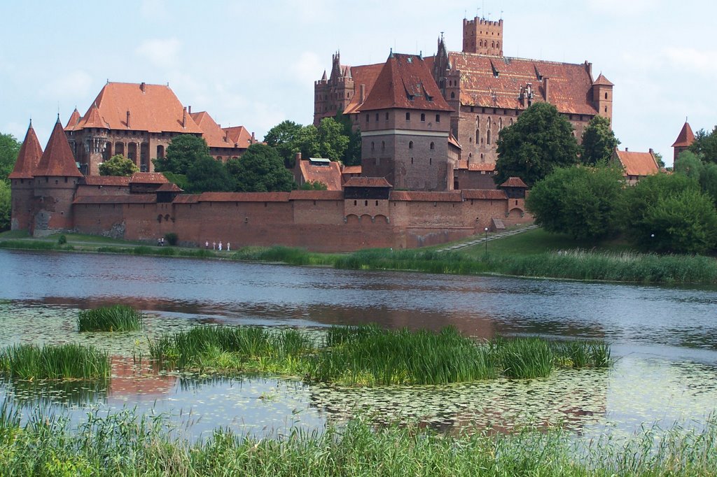 Teutonic Knights castle in Malbork (Poland)