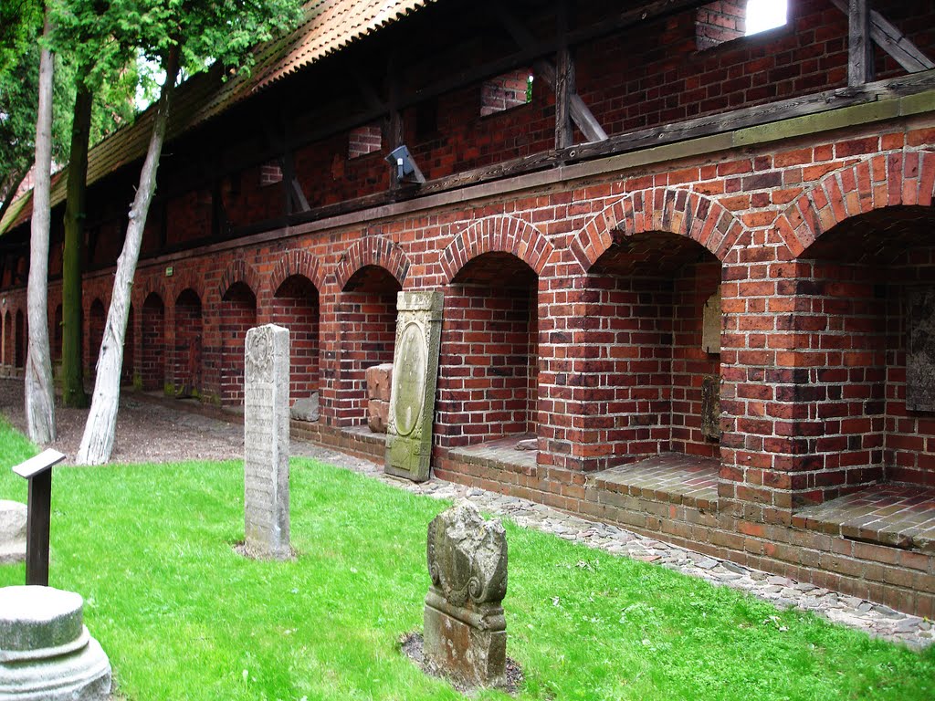 Zamek w Malborku- cmentarz