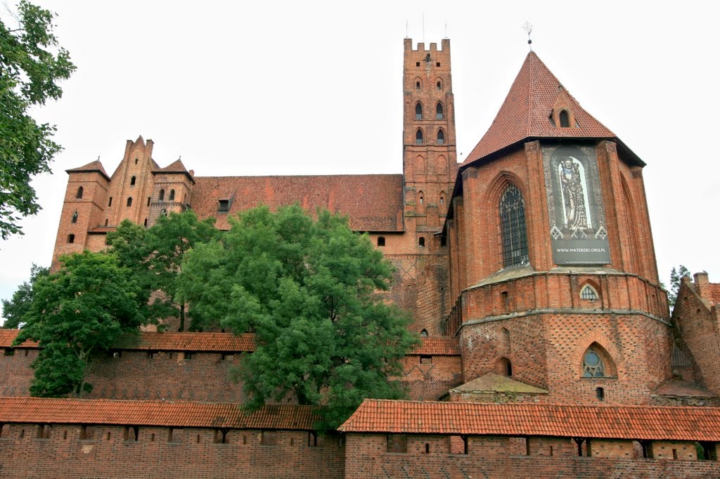 Marienburg (Malbork) castle - high castle (1278-1281)