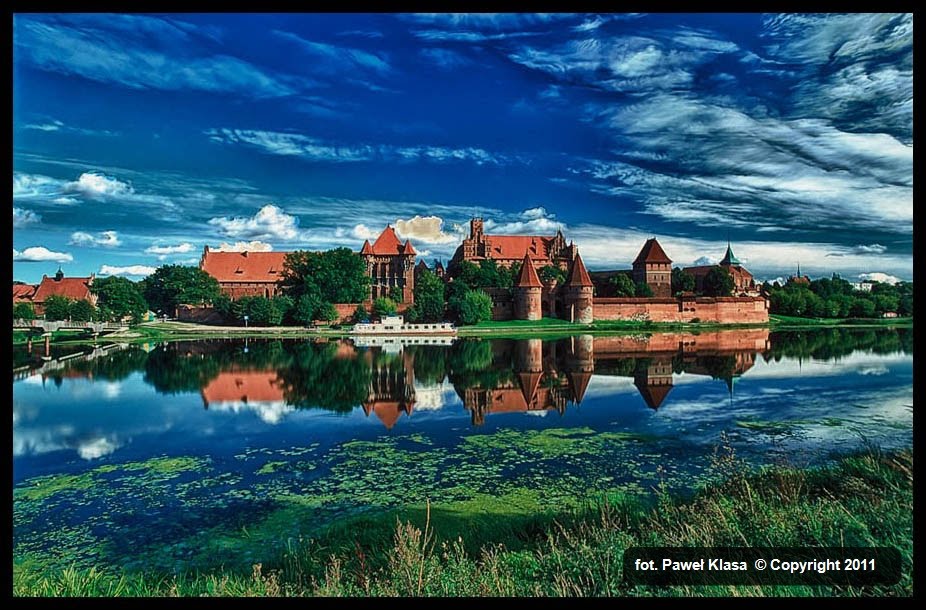 Nowa wersja - zdjęcie poprawione przy użyciu HDR. Zamek krzyżacki w Malborku - Malbork , Teutonic Castle - the largest Gothic fortress in Europe!!! www.zamek.malbork.pl