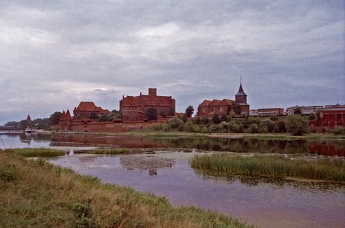 Blick auf Marienburg