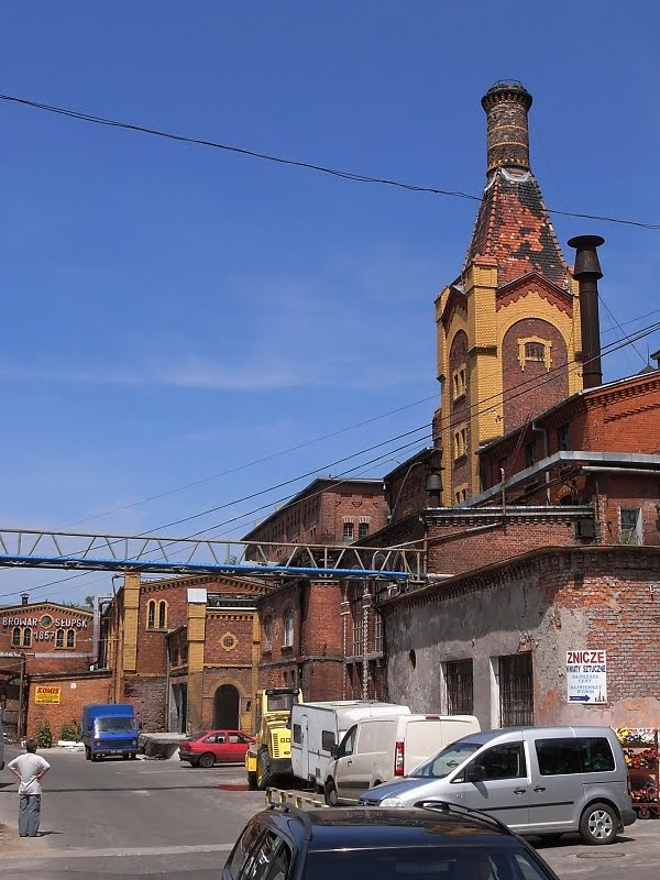 historische Fabrik in Slupsk