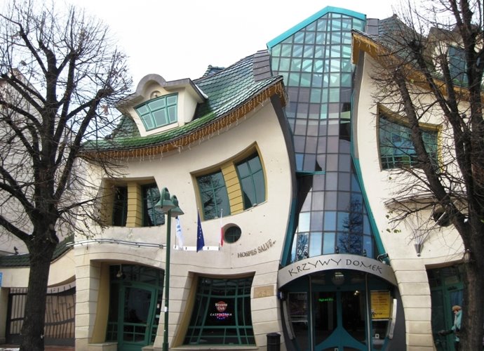 Sopot, ul. Bohaterów Monte Cassino - Krzywy Domek