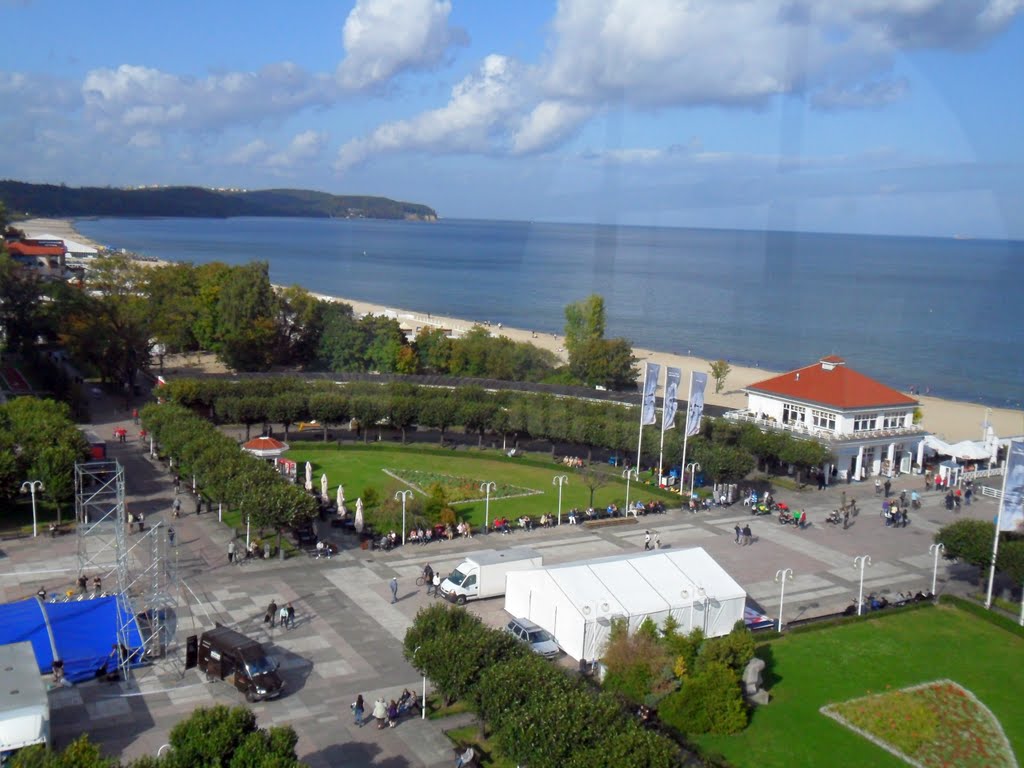 Plaża w stronę Orłowa