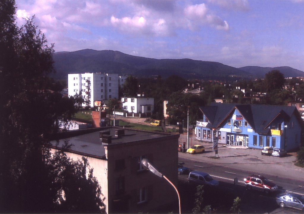 View of Beskid Slaski, From Bielsko-Biala