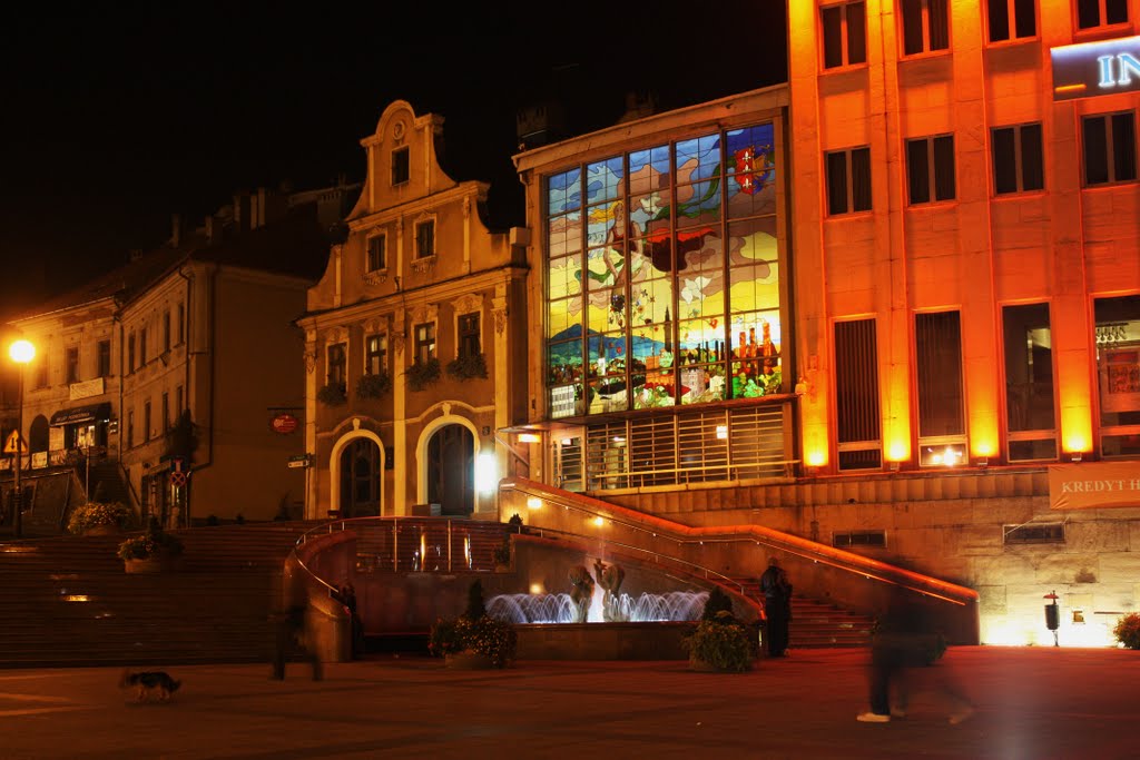 Bielsko-Biała. Plac Bolesława Chrobrego.