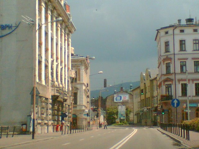 Ulica Stojałowskiego w centrum