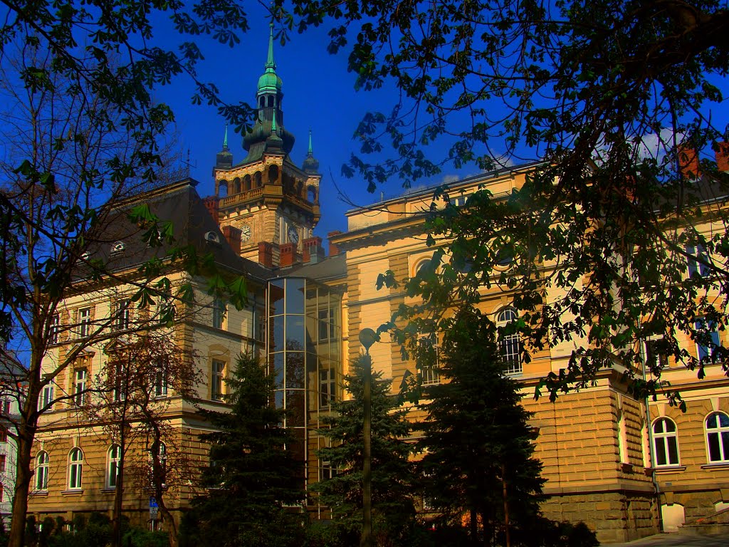 Wiosna w Bielsku-Białej.