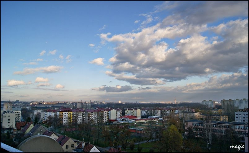 Widok na oś. Gwarków/View of the "Gwarków" estate