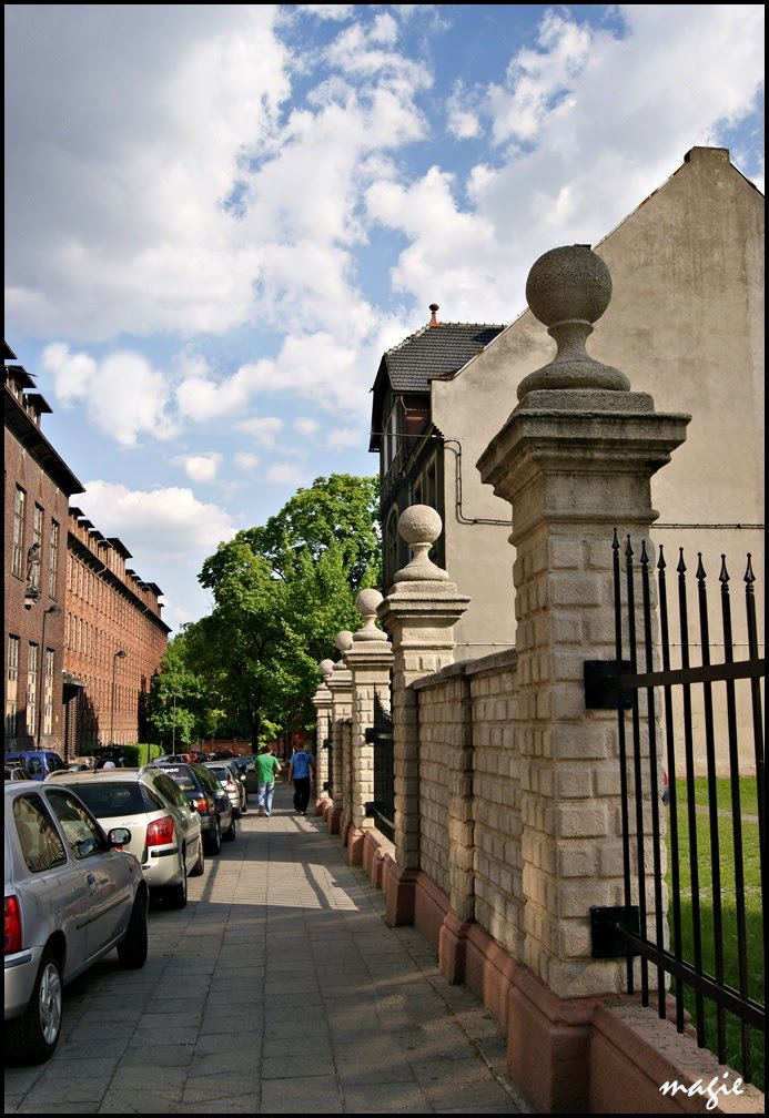 GLIWICE. Ulica Królowej Bony/Krolowej Bony street
