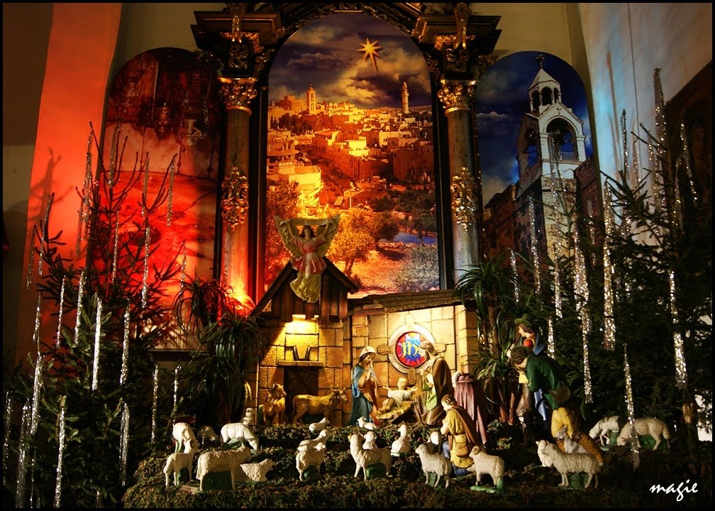 GLIWICE. Szopka w Kościele Wszystkich Świętych/Crip in the All Saints Church