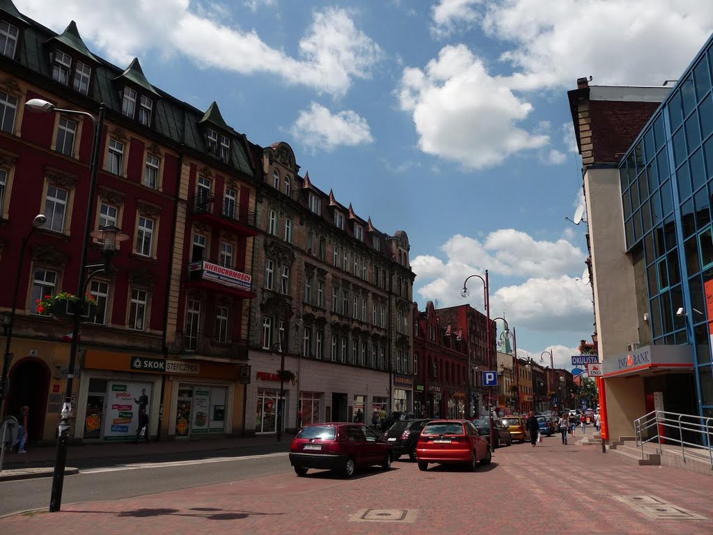 Widok na ul. Świerczewskiego (view at Świerczewskiego st.)