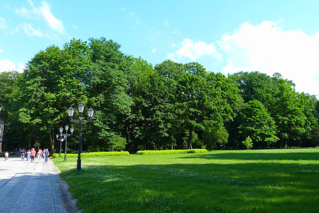 Żywiecki park Habsburgów.