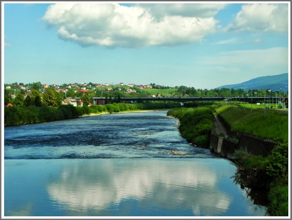 Żywiec - nowy most na Sole/new bridge on the Soła