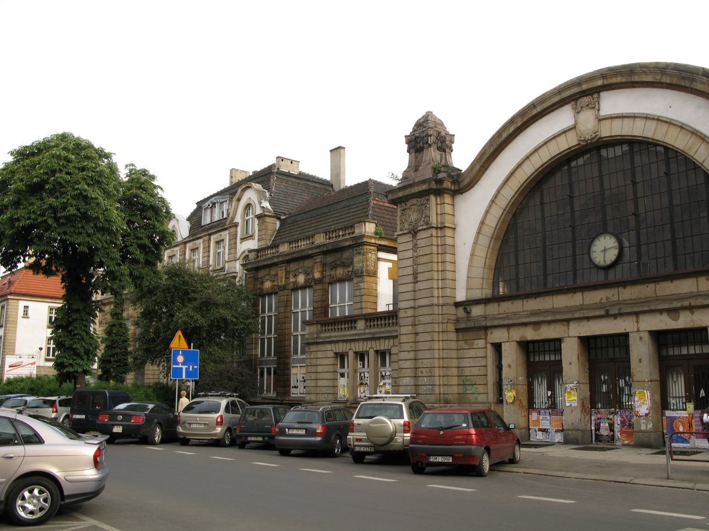 Katowice - the old railway station