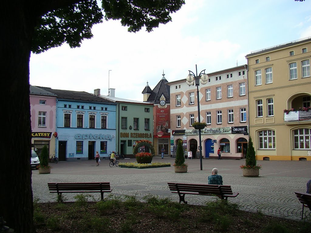 Lubliniec, plac Konrada Mańki.