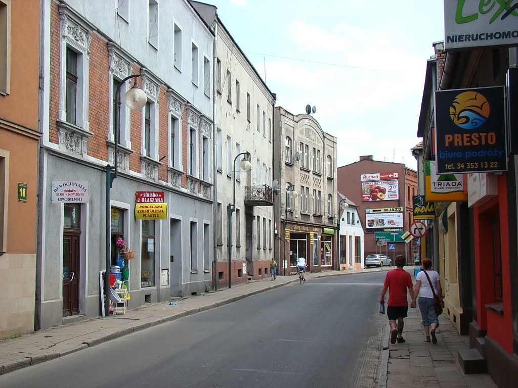 Lubliniec, ul. Mickiewicza.