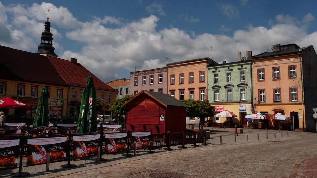 Rynek, widok na zachód (Market square, view to the west)
