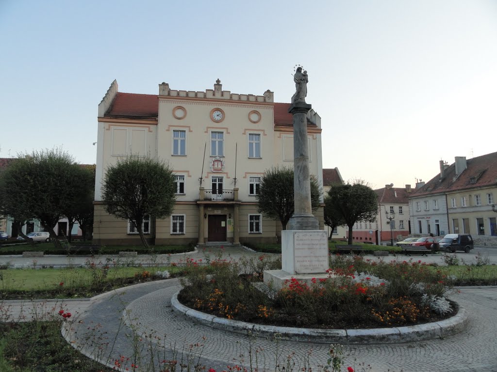 Rynek. Kolumna Maryjna .