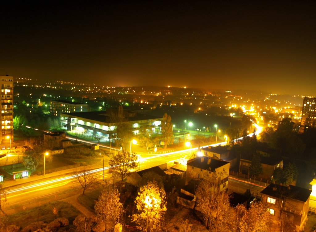 Rybnik at night 01.11.2008