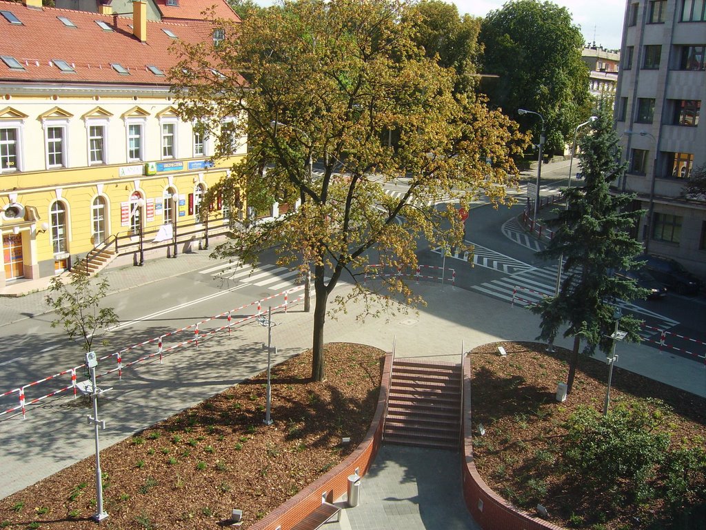 Rybnik - Crossroads near pl.Wolności