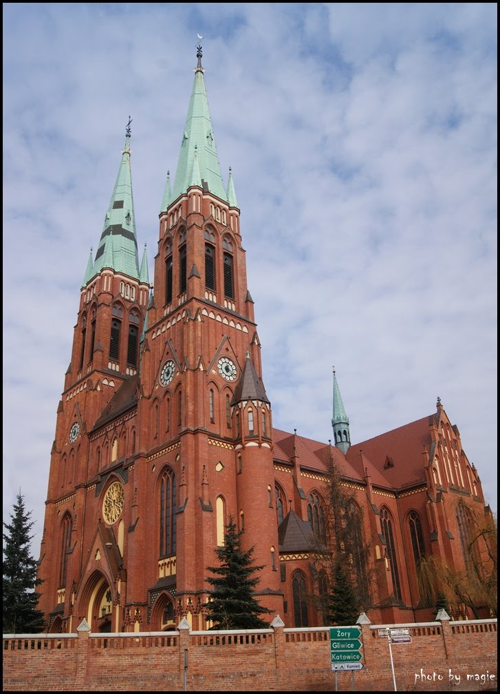 RYBNIK. Bazylika pw św.Antoniego Padewskiego/St.Antoni Padewskis Basilica