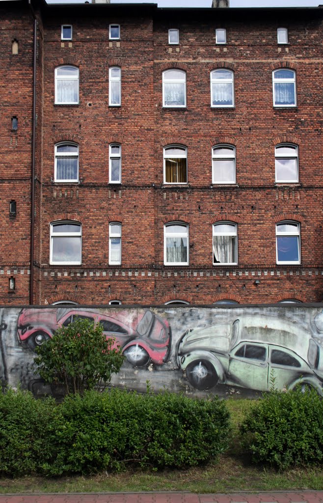Śląsk oryginalny. Szopienice. Mural
