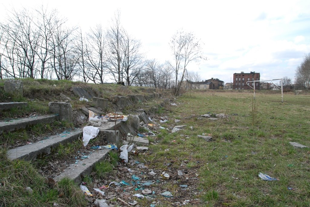 "WALCOWNIA" dawny stadion KS Polonia Sosnowiec...
