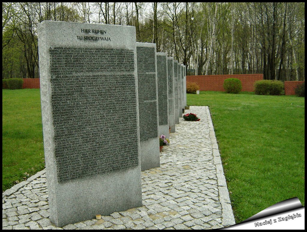 Cmentarz Żołnierzy Niemieckich - Deutscher Soldatenfriedhof Siemianowice 1939-1945