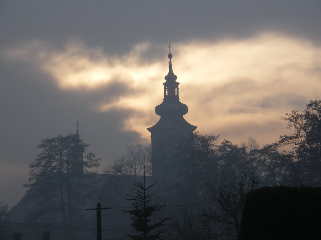 St. Catherines Church, Under Clearing Mist