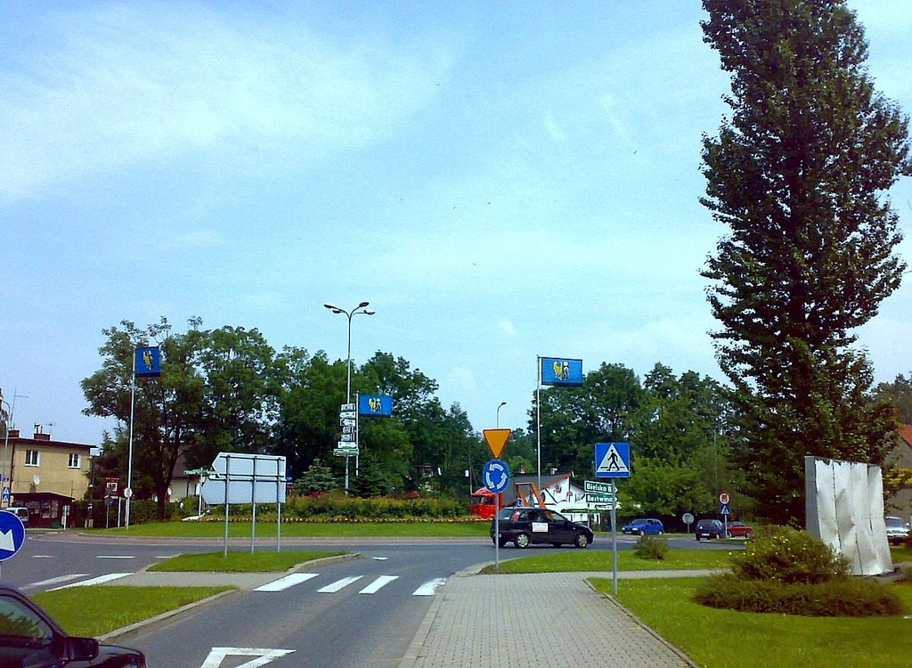 Rondo, ul. Mazańcowicka, Czechowice-Dziedzice