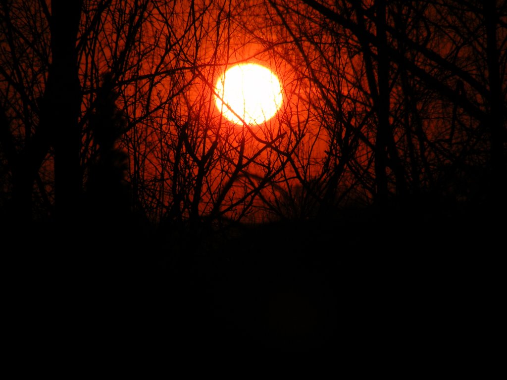 Full Sunset (Zoomed In)