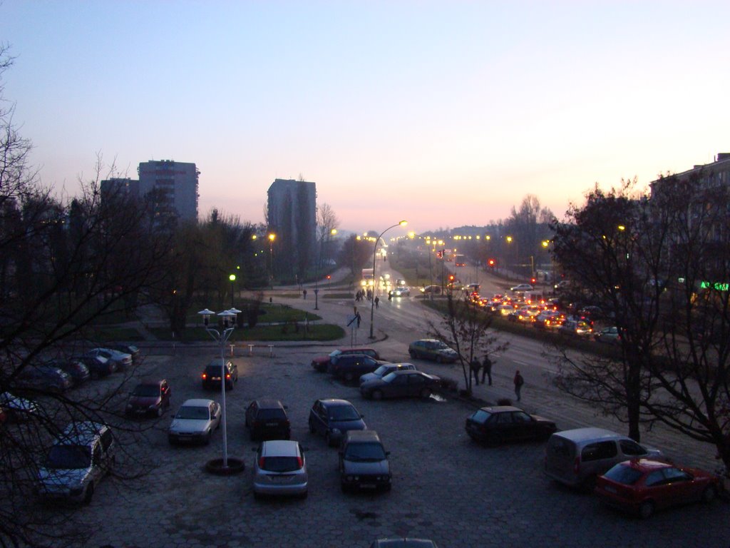Widok na ul.Źródłową