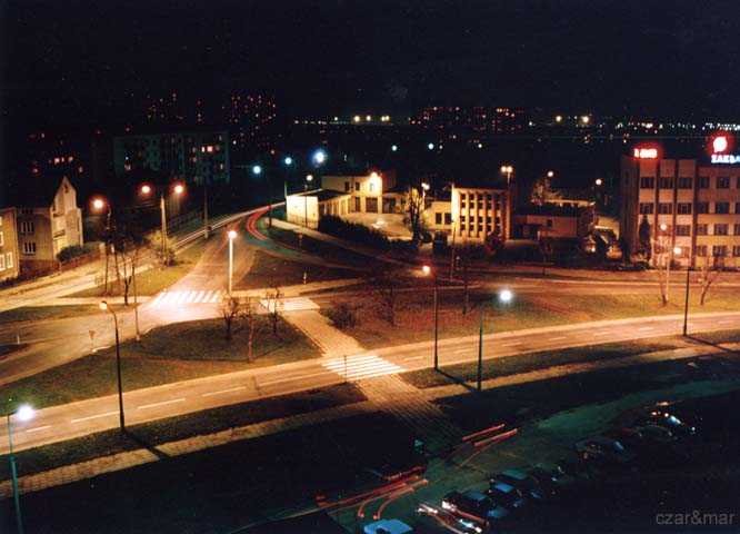 Skarżysko-Kamienna nocą