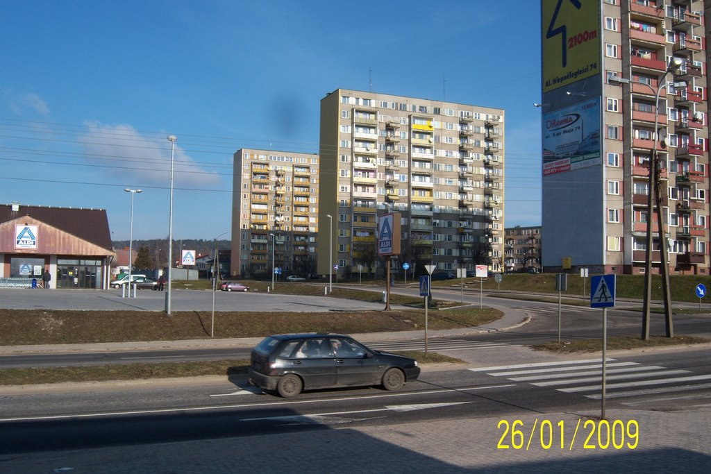 Skarżysko-Kam.Ul.Piłsudskiego(dawn.Graniczna)+Południowa(dalej Grottgera)