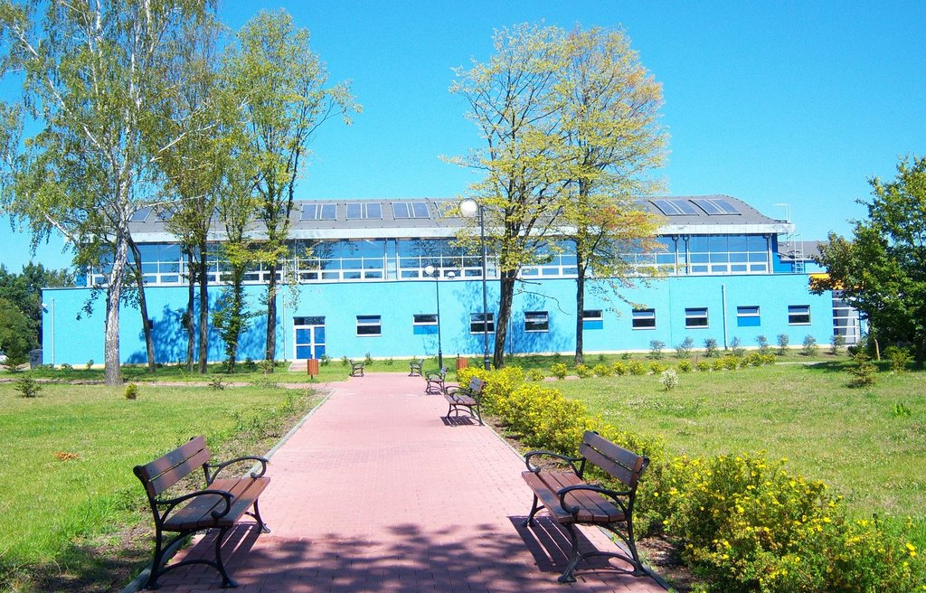 Dwa błękity (też hala sportowa)