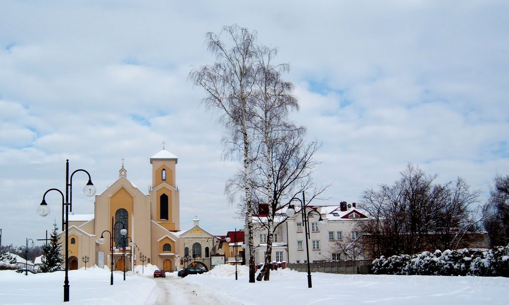 Ostra Brama zimą