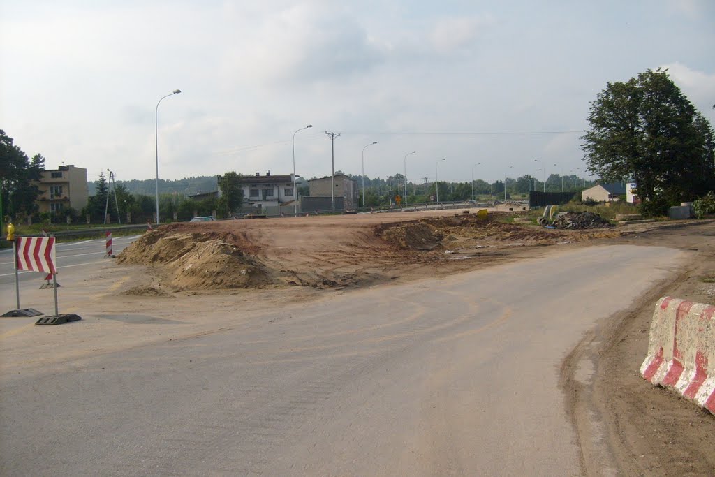 Autostrada  w budowie. Obwodnica Skarżyska.