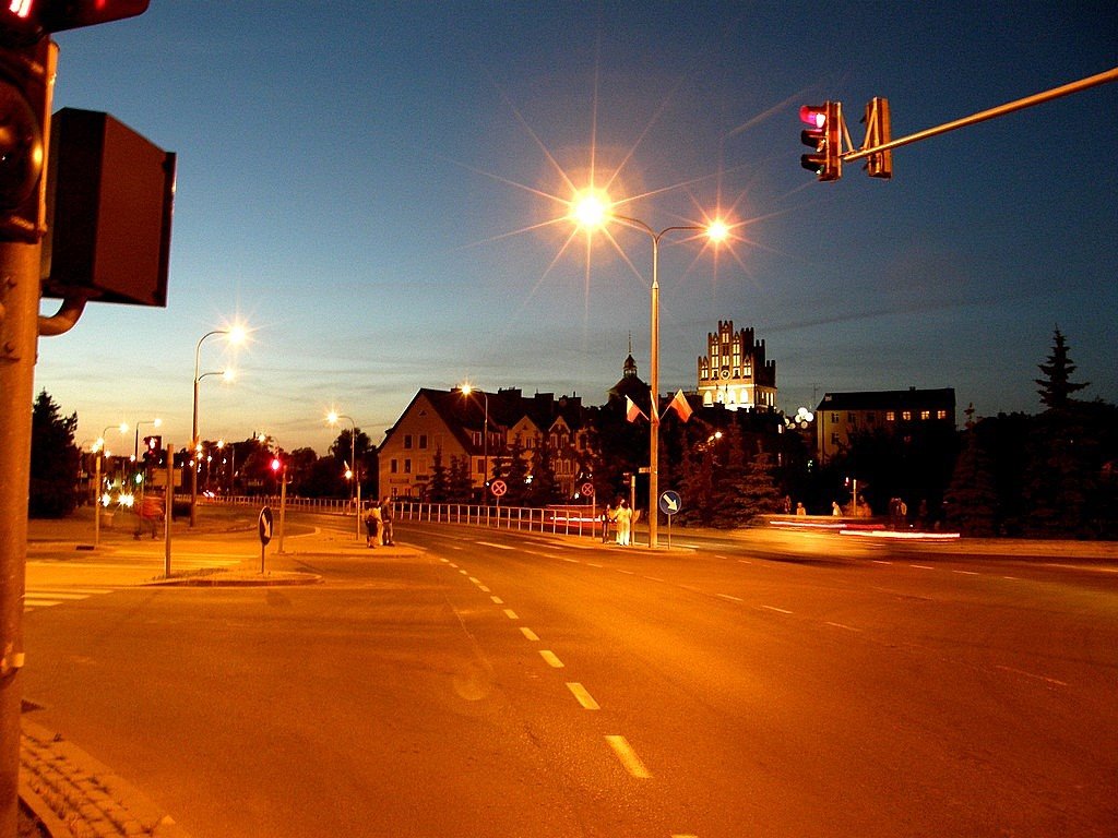 Miasto wieczorem