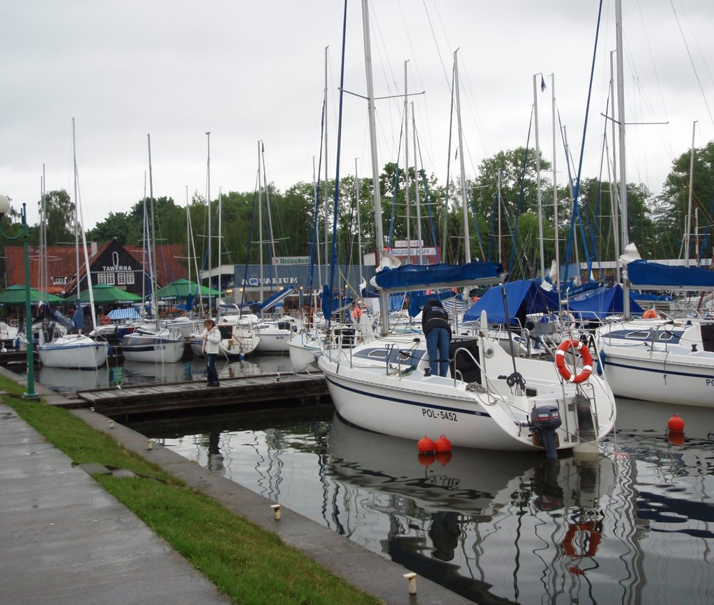 Giżycko - przystań jachtowa