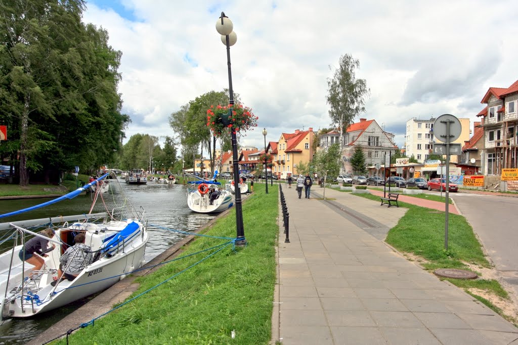 Giżycko (Lėcius) - Łuczański flume (watercourse)