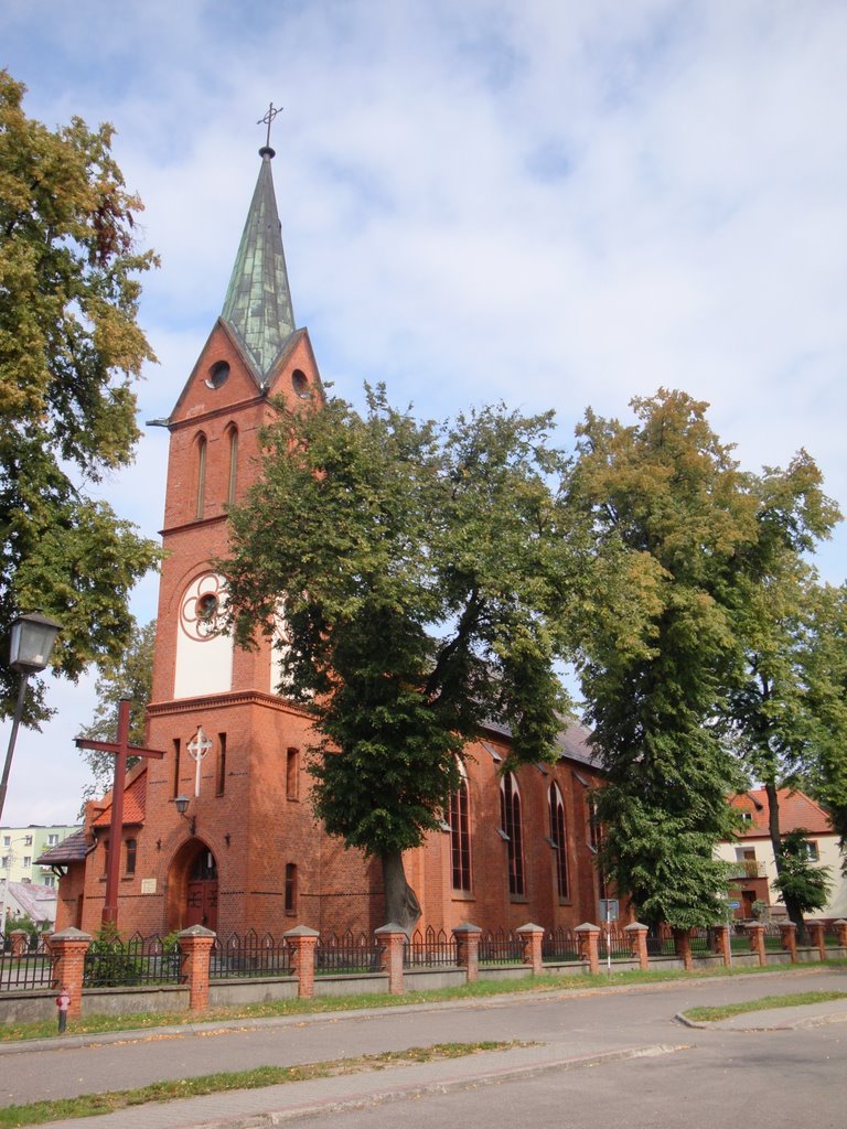 Dzialdowo, kościół św. Wojciecha